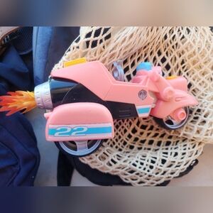 paw patrol the movie liberty deluxe flames de moto rose